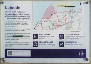 Map of Lejodden. 27K Jpeg